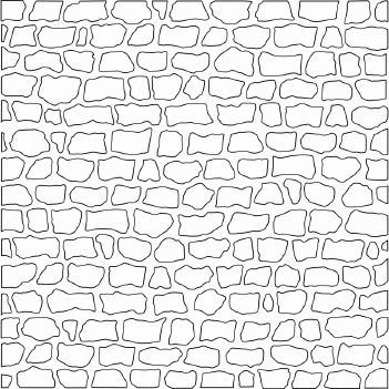 Card-io Mask Stencil Stone Wall CDSTST-02