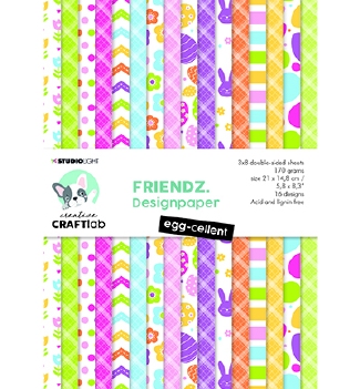 Craftlab Designpapier Egg-Celent CCL-FR-PP83