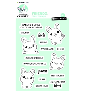 Creative Craftlab Clear Stamp Lentekriebels CCL-FR-STAMP417