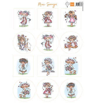 Marianne Design Knipvel - Hetty's Mini's Snoesjes HK1711