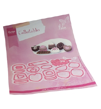 Marianne Design Collectables Chocolates by Marleen COL1528