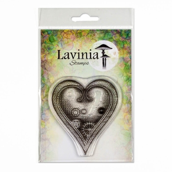 Lavinia Clear Stamp Heart Large LAV785*