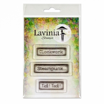 Lavinia Clear Stamp Words of Steam LAV796*