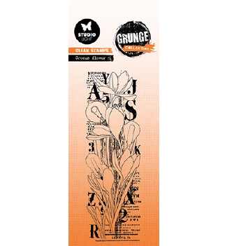 Studio Light Clear Stamp Grunge Crocus SL-GR-STAMP392