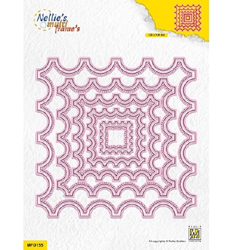 Nellie Snellen Multi Frame Die Square MFD155