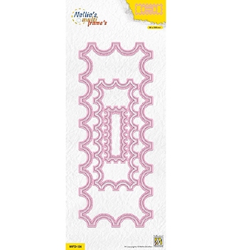 Nellie Snellen Multi Frame Die Slimline Rectangle MFD154