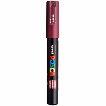 Uni Posca Fine Marker Wijnrood PC-1M