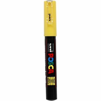 Uni Posca Fine Marker Geel PC-1M GEEL