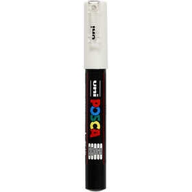 Uni Posca Fine Marker Wit PC-1M Wit