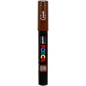 Uni Posca Fine Marker Bruin PC-1M