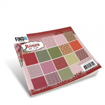 Amy Design Paper pack Roses Are Red ADPP10051