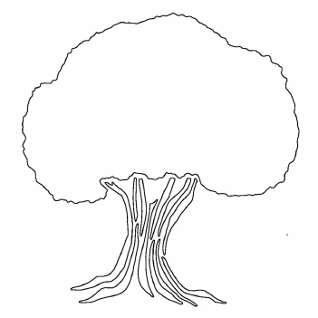 Card-io Mask Stencil Bushy Tree CDSTBU-01