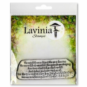 Lavinia Clear Stamp Snow Falls LAV648