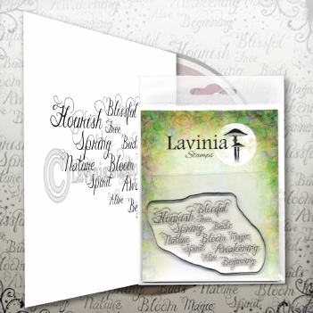 Lavinia Clear Stamp Words of Spring LAV593