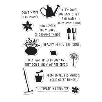 Hero Arts Clear Stamp Plant Metaphors CM676*