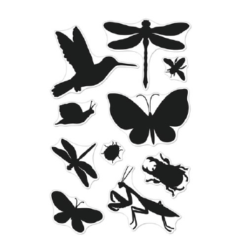 Hero Arts Clear Stamp Critter Silhouettes CM618*