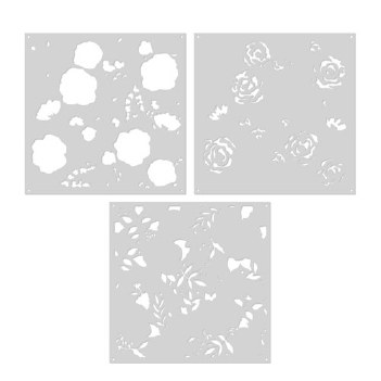 Hero Arts Mask Stencil Color Layering Roses SA228*