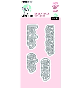 Craftlab Snijmal Essentials Wordz Family NL  CCL-ES-CD542