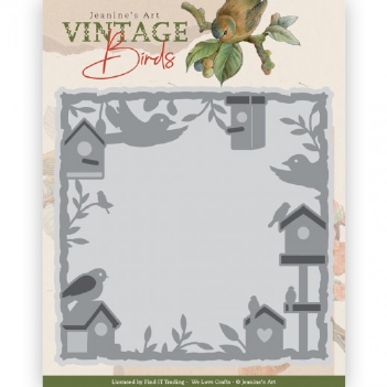 Jeanine's Art Snijmal Vintage Birds - Frame JAD10171*