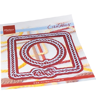 Marianne Design Creatables Rope Frame Square Circle LR0812