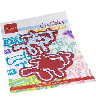 Marianne Design Creatables Trots op jou LR0811