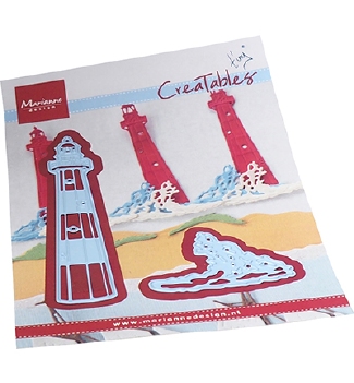 Marianne Design Creatables Tiny's Lighthouse and Surf LR0808