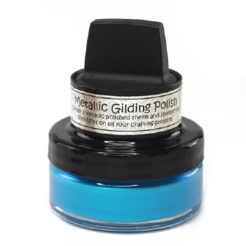 Cosmic Shimmer Metallic Gilding Polish Blue Wave CSMGWAVE*