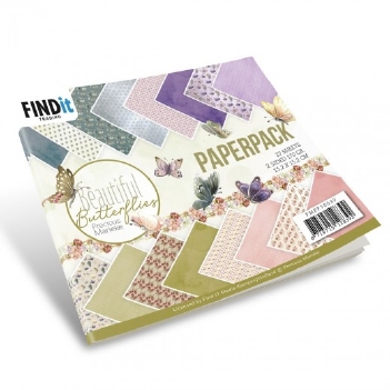 Precious Marieke Paperpack Beautiful Butterflies PMPP10039*