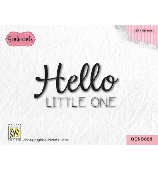 Nellie Snellen Clear Stamp Dutch Sentiments SENC020