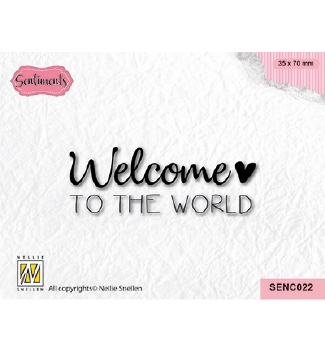 Nellie Snellen Clear Stamp Dutch Sentiments SENC022