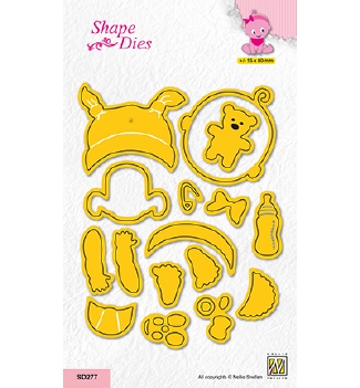 Nellie Snellen Shape Die Baby SD277