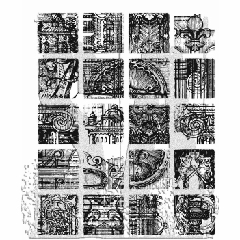 Stampers Anonymous Cling Stamp Creative Blocks CMS464