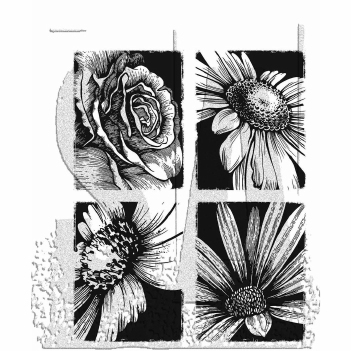 Stampers Anonymous Cling Stamp Bold Botanicals CMS462