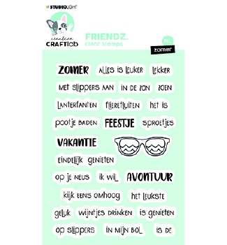 Creative Craftlab Clear Stamp Zomer CCL-FR-STAMP470