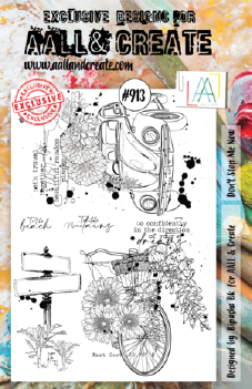 AALL & Create Clear Stamp Don't Stop me Now AALL-TP-913