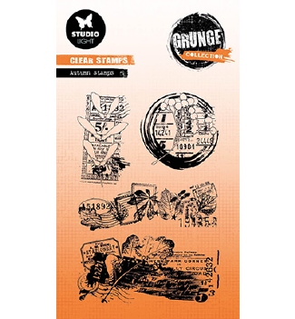 Studio Light Clear Stamp Grunge Autumn Stamps SL-GR-STAMP451