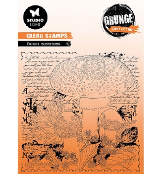 Studio Light Clear Stamp Grunge Mushrooms SL-GR-STAMP453
