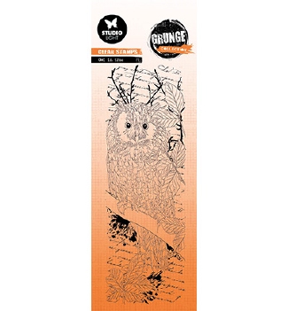 Studio Light Clear Stamp Grunge Owl in Tree SL-GR-STAMP447