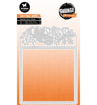Studio Light Snijmal Grunge Leaves Card Shape SL-GR-CD532