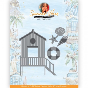 Yvonne Creations Snijmal Summber Vibes - Beach HouseYCD10317