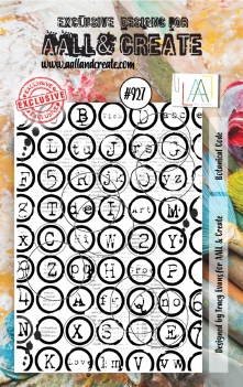 AALL & Create Clear Stamp Art Botanical Code AALL-TP-927