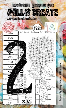 AALL & Create Clear Stamp Art Hiya Drangea! AALL-TP-983