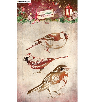 Studio Light Stamp Birds SL-MC-STAMP499