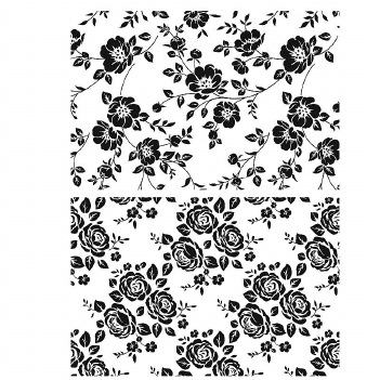 Stampers Anonymous Cling Stamp Vines & Roses CMS298