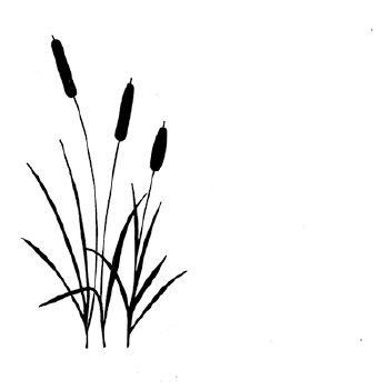 Lavinia Clear Stamp Bulrushes LAV003