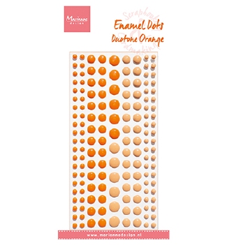 Marianne Design Enamel Dots - Orange PL4528