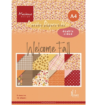 Marianne Design Pretty Papers Welcome Fall by Marleen PK9185