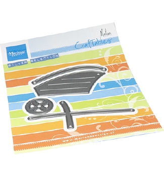 Marianne Design Craftables Wheelbarrow by Marleen CR1634
