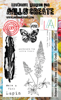 AALL & Create Clear Stamp Butterfly Effect AALL-TP-990
