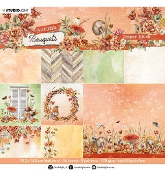 Studio Light Essentials Paper Pad Autumn Bouquet SL-AB-PP107